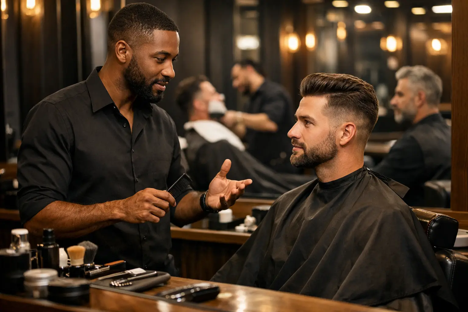 Haircut Consultation for Men Before Your Cut