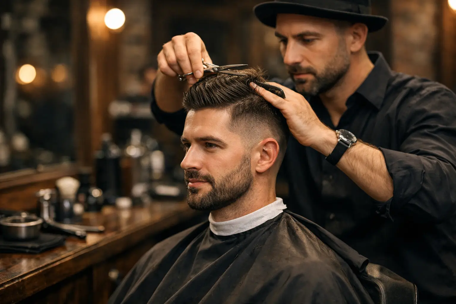 Scissor Haircut Brooklyn for a Sharper Fit